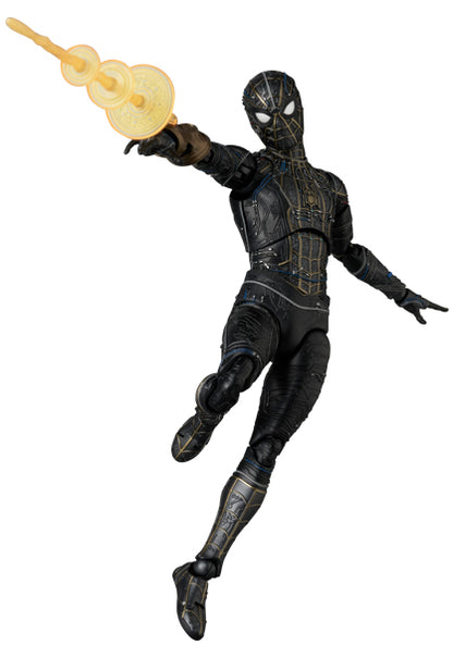MAFEX - Spider-Man: No Way Home - Spider-man Black & Gold Suit - Image 9