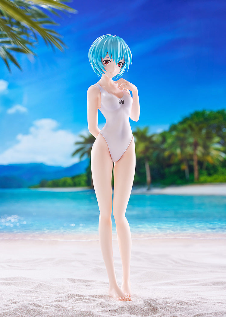 POP UP PARADE BEACH QUEENS - Rebuild of Evangelion - Ayanami Rei One-Piece Style L Size - Image 5