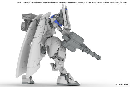 1/48 Scale Plastic Kit - Powerdolls 2 - Extension Set D For 5inm 1/48 Pld(DRu35 Mlc & R25rct & M7a Ggun & Flat Hand Parts (left And Right) & Clenched Hand Parts (left And Right)