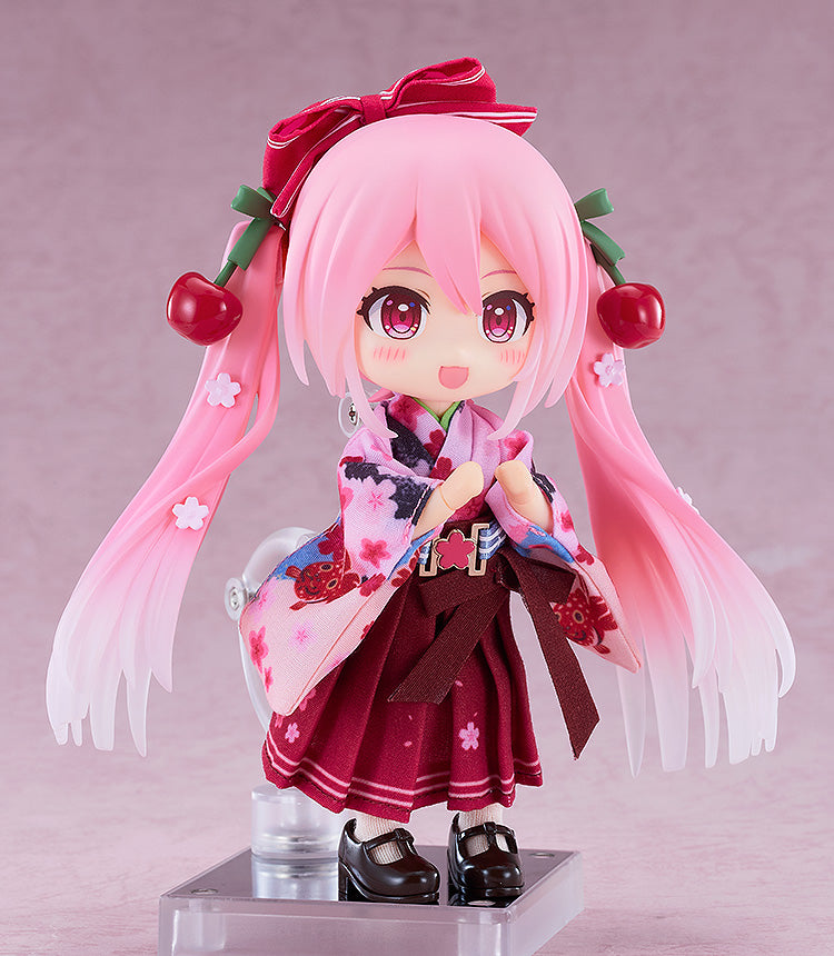 Nendoroid Doll Outfit Set Character Vocal Series 01 Hatsune Miku Sakura Miku Hirohako 2025 Ver. (Hirosaki) - Image 5
