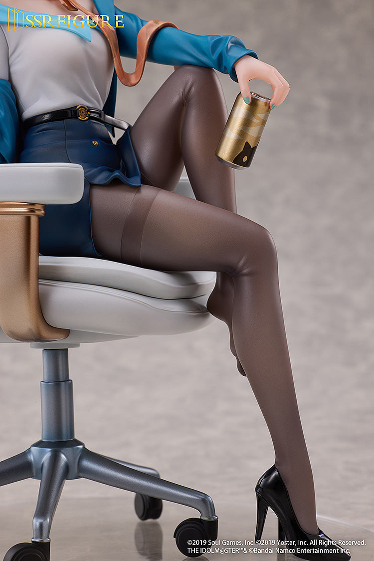 SSR FIGURE - The Idolmaster Shiny Colors - x - Mahjong Soul - Asakura Toru Effortless Work Ver. 1/7 Scale Figure - Image 5