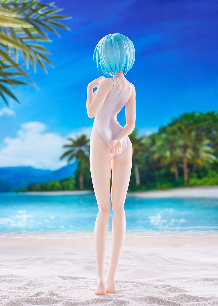 POP UP PARADE BEACH QUEENS - Rebuild of Evangelion - Ayanami Rei One-Piece Style L Size - Image 6