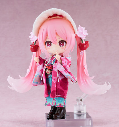 Nendoroid Doll Outfit Set Character Vocal Series 01 Hatsune Miku Sakura Miku Hirohako 2025 Ver. (Hakodate) - Image 6