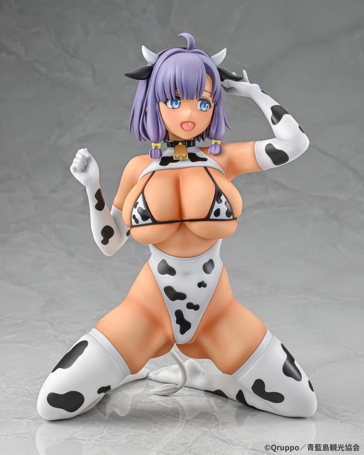 - Nukitashi THE ANIMATION - Hotori Misaki Cow Print Costume Sunburn Ver. - Image 15