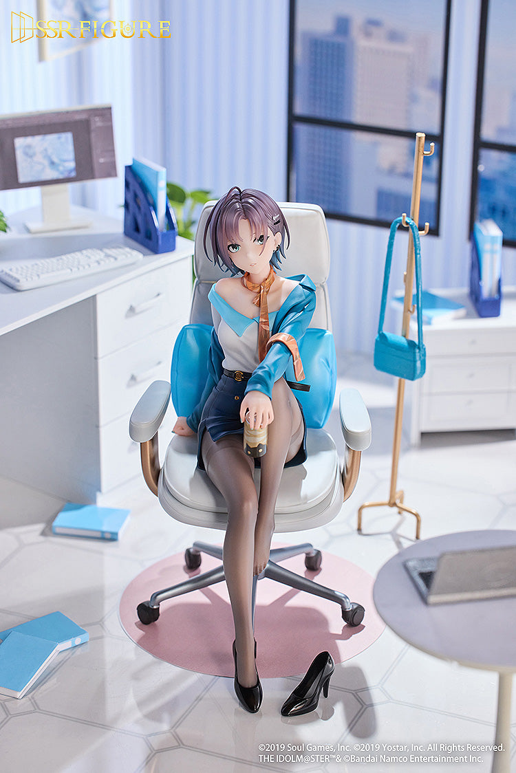 SSR FIGURE - The Idolmaster Shiny Colors - x - Mahjong Soul - Asakura Toru Effortless Work Ver. 1/7 Scale Figure - Image 6