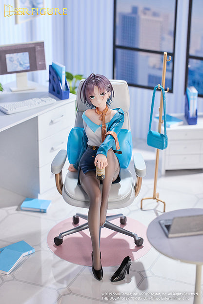 SSR FIGURE - The Idolmaster Shiny Colors - x - Mahjong Soul - Asakura Toru Effortless Work Ver. 1/7 Scale Figure - Image 6