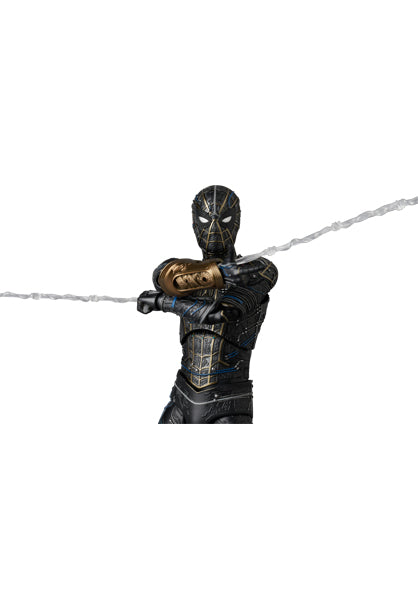 MAFEX - Spider-Man: No Way Home - Spider-man Black & Gold Suit - Image 10
