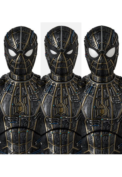 MAFEX - Spider-Man: No Way Home - Spider-man Black & Gold Suit - Image 11
