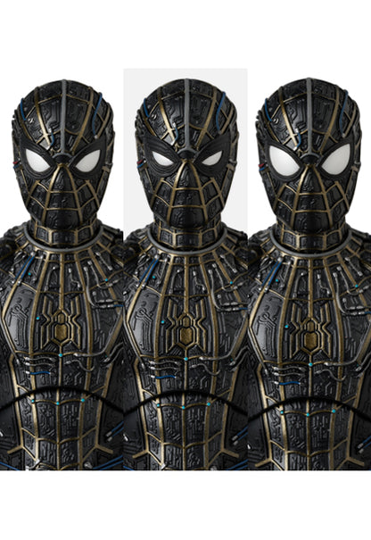 MAFEX - Spider-Man: No Way Home - Spider-man Black & Gold Suit - Image 11