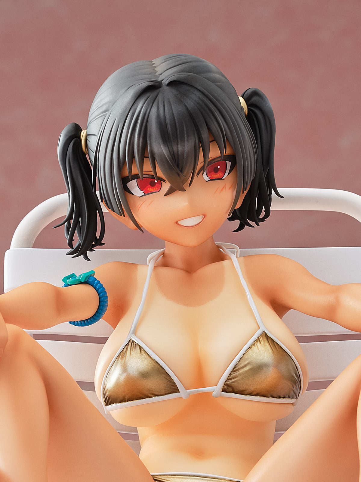 Kaedeko Original Illustration Sasaki Kanna Gold Bikini Ver. - Image 13