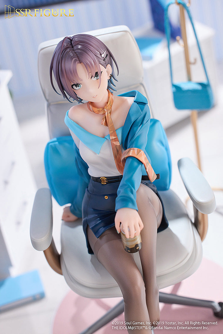 SSR FIGURE - The Idolmaster Shiny Colors - x - Mahjong Soul - Asakura Toru Effortless Work Ver. 1/7 Scale Figure - Image 7