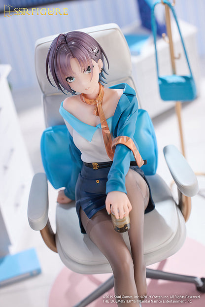 SSR FIGURE - The Idolmaster Shiny Colors - x - Mahjong Soul - Asakura Toru Effortless Work Ver. 1/7 Scale Figure - Image 7