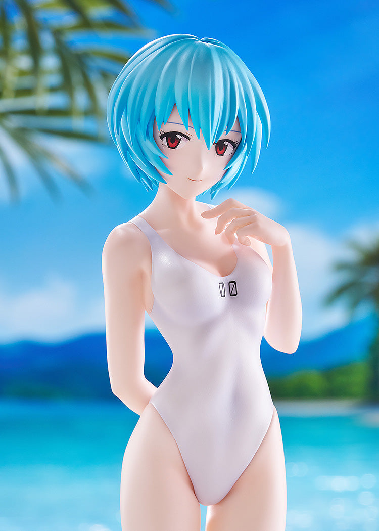 POP UP PARADE BEACH QUEENS - Rebuild of Evangelion - Ayanami Rei One-Piece Style L Size - Image 7