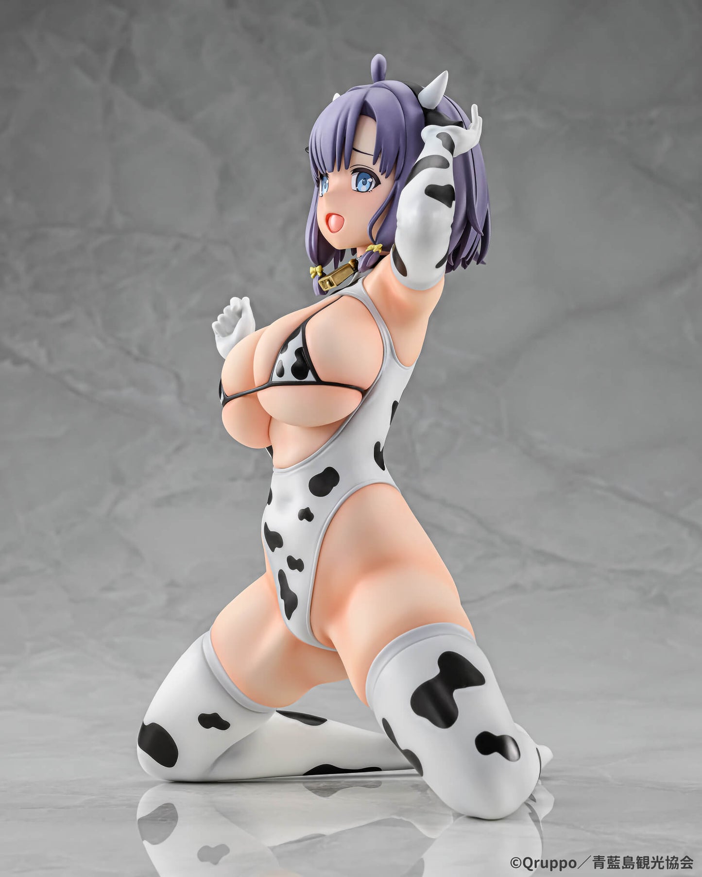 - Nukitashi THE ANIMATION - Hotori Misaki Cow Print Costume - Image 17