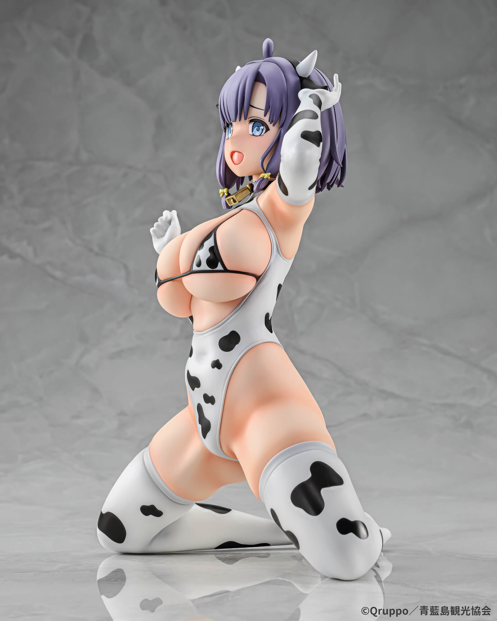 - Nukitashi THE ANIMATION - Hotori Misaki Cow Print Costume - Image 17