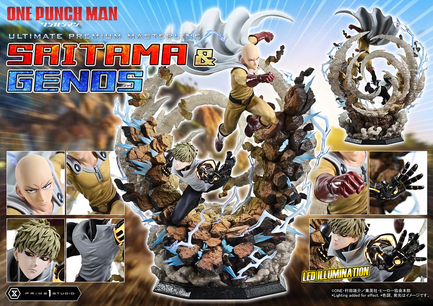 Ultimate Premium Masterline - One-Punch Man - Saitama & Genos - Image 21
