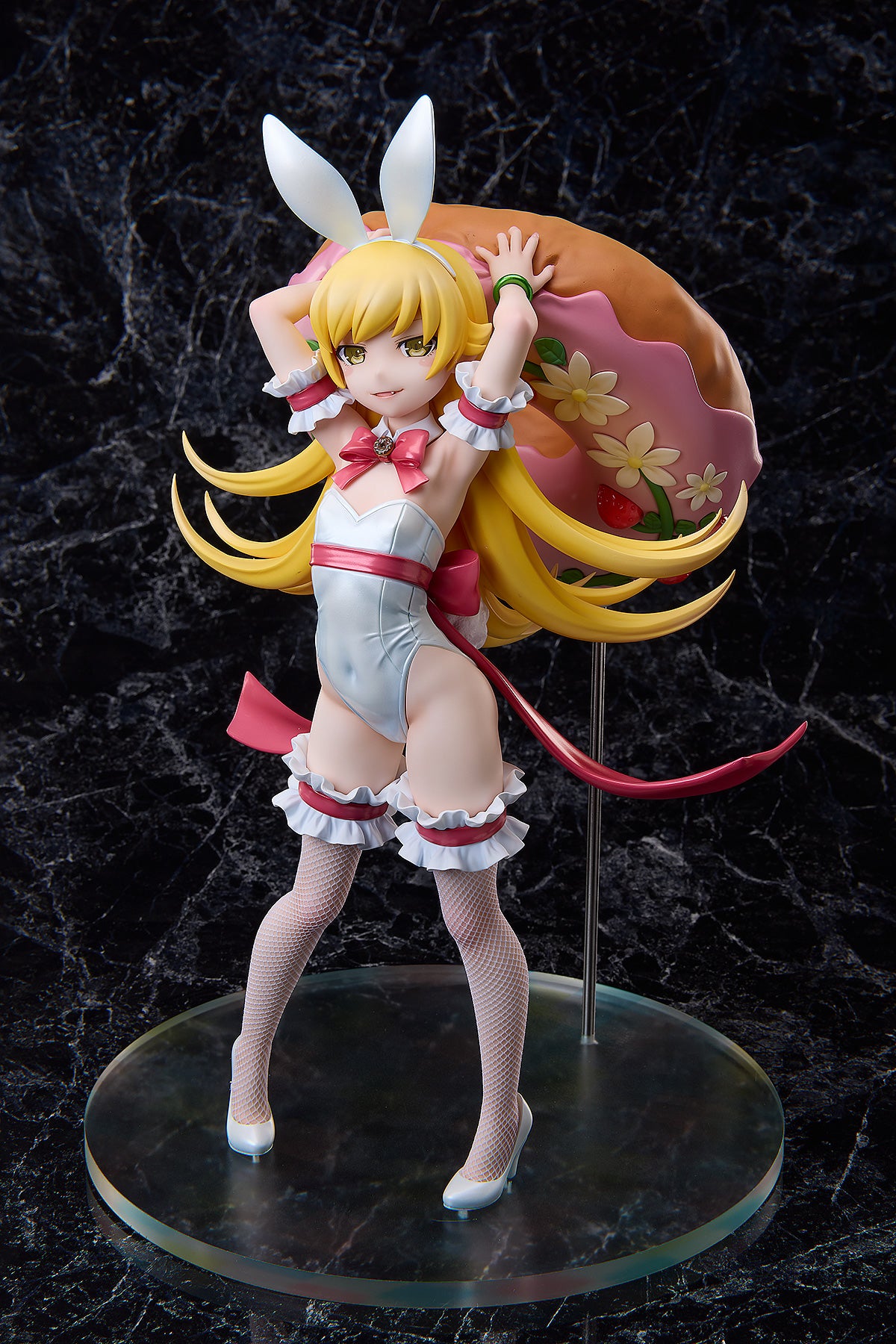 - Monogatari - Series Oshino Shinobu White Bunny Ver. 1/4 Complete Figure - Image 11