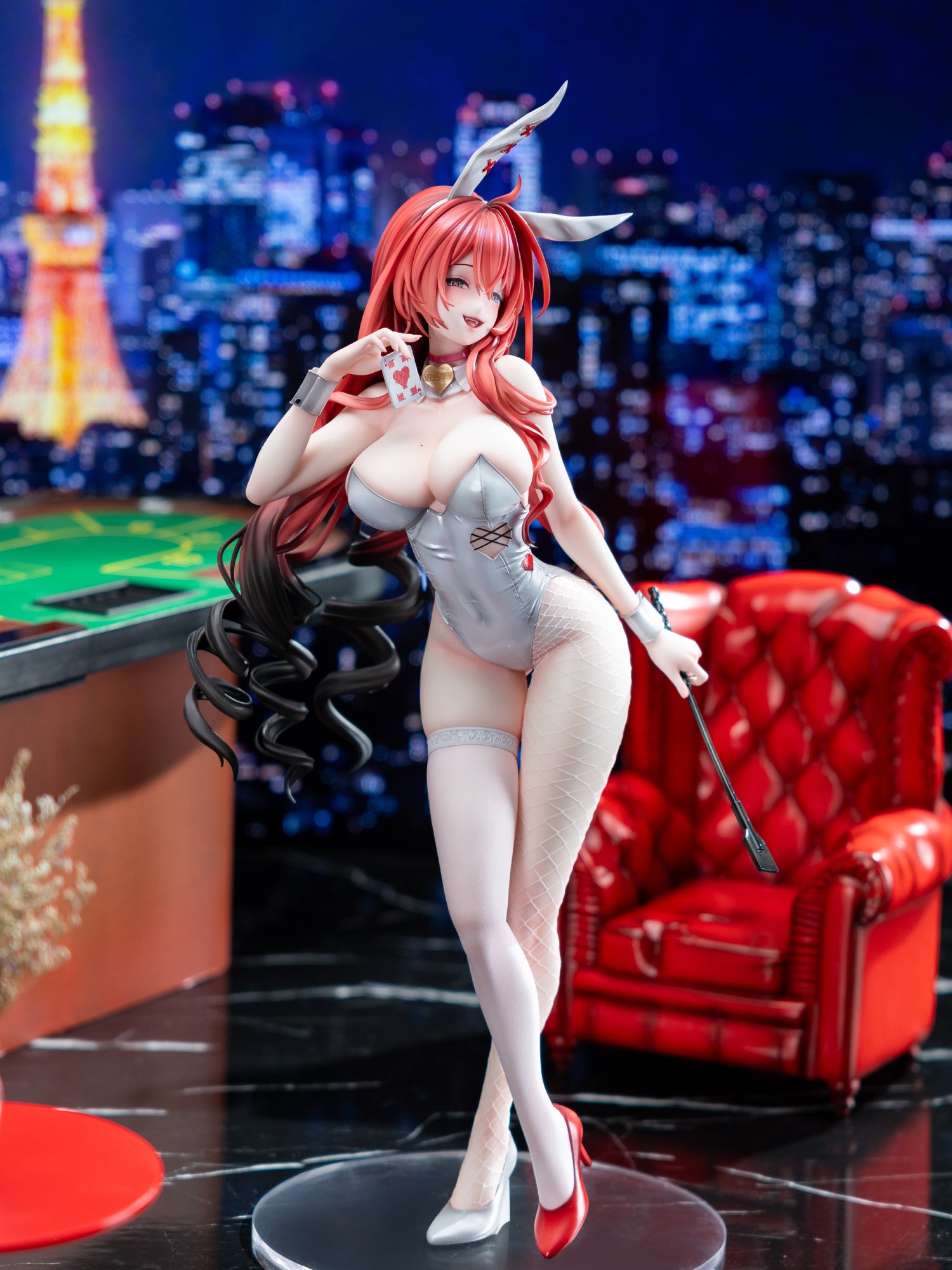 KAWA DESIGN BUNNY GIRL VELVET 1/4 SCALE FIGURE DELUXE EDITION - Image 15