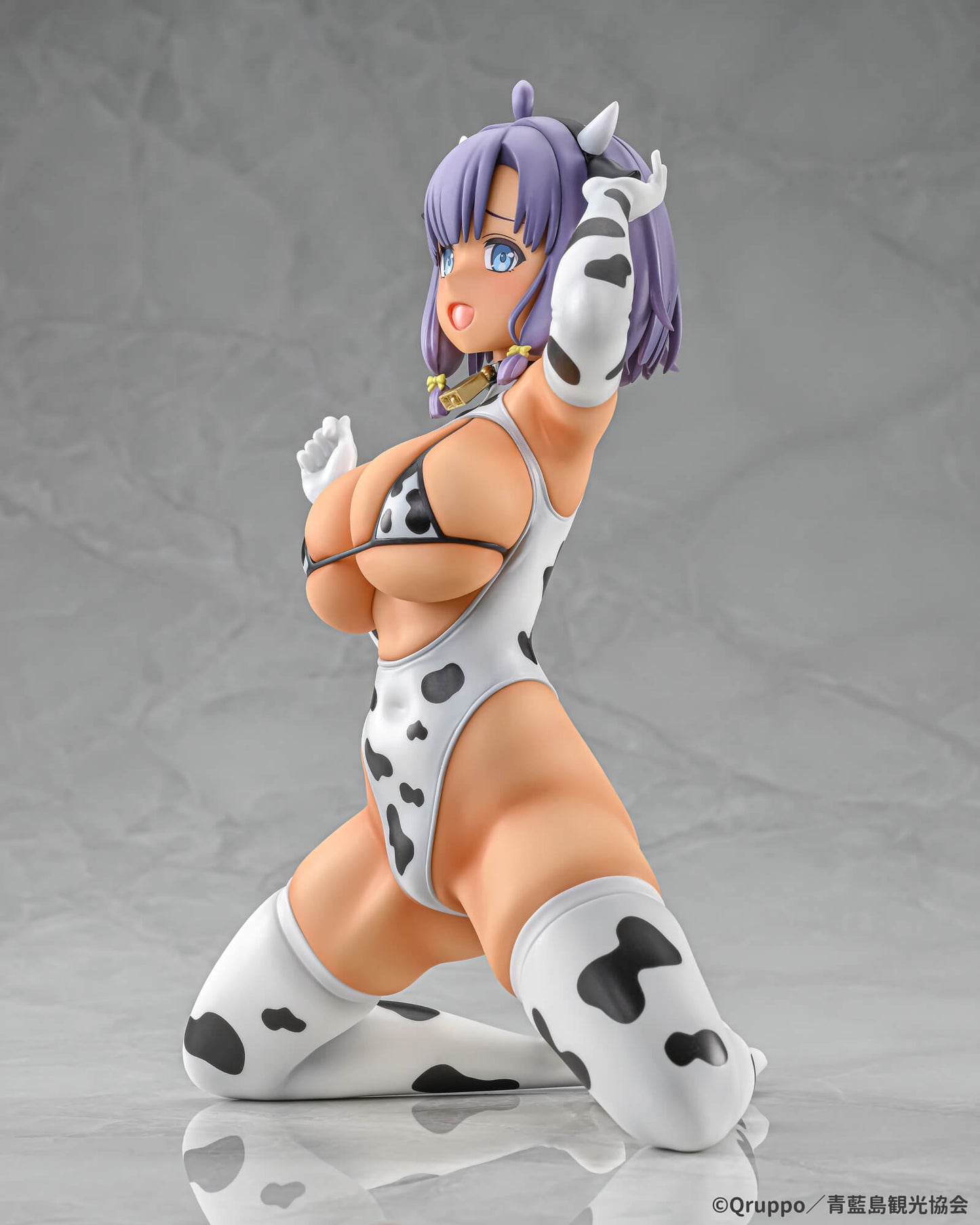 - Nukitashi THE ANIMATION - Hotori Misaki Cow Print Costume Sunburn Ver. - Image 17