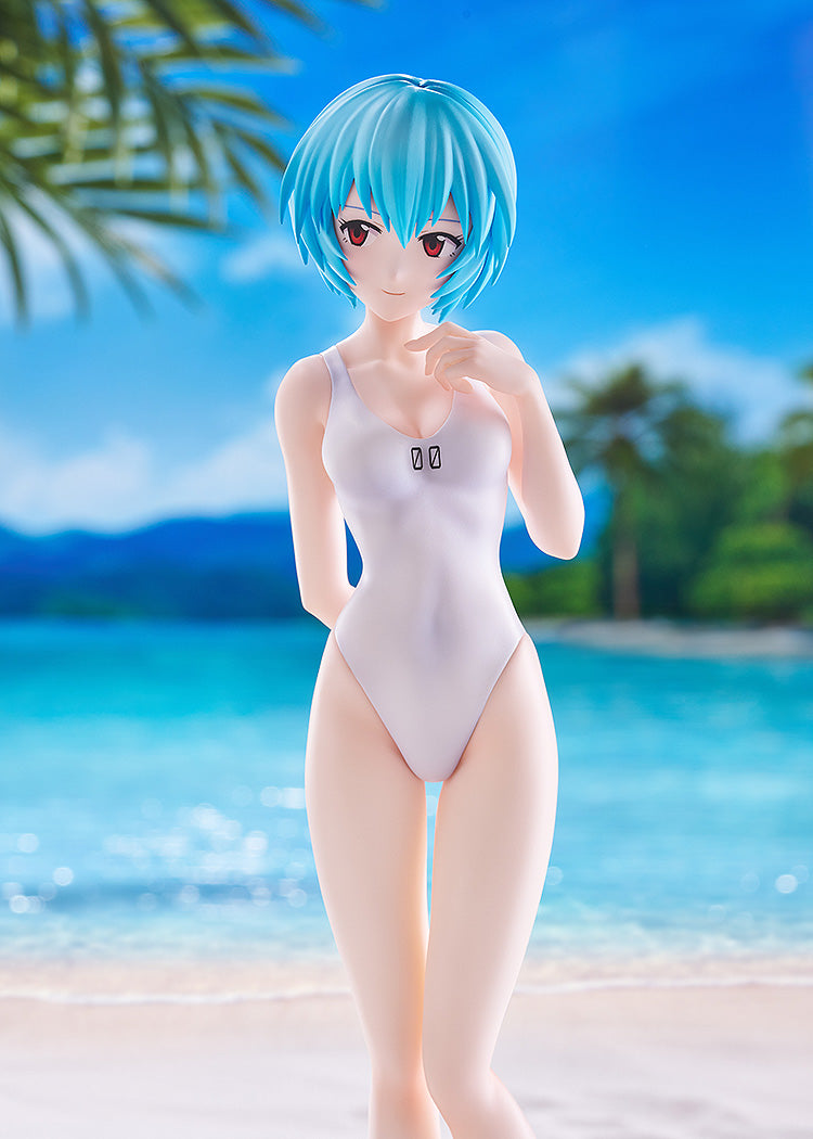 POP UP PARADE BEACH QUEENS - Rebuild of Evangelion - Ayanami Rei One-Piece Style L Size - Image 8