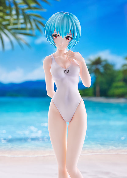 POP UP PARADE BEACH QUEENS - Rebuild of Evangelion - Ayanami Rei One-Piece Style L Size - Image 8