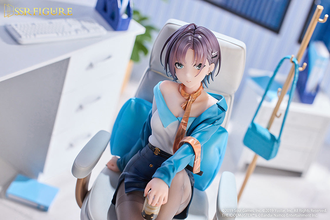 SSR FIGURE - The Idolmaster Shiny Colors - x - Mahjong Soul - Asakura Toru Effortless Work Ver. 1/7 Scale Figure - Image 8