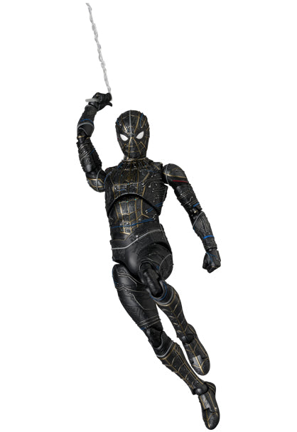 MAFEX - Spider-Man: No Way Home - Spider-man Black & Gold Suit - Image 12