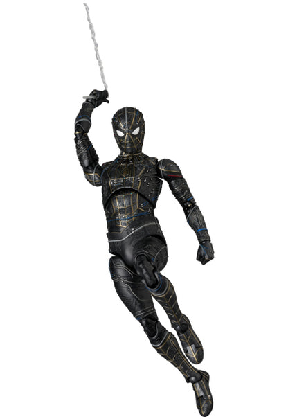 MAFEX - Spider-Man: No Way Home - Spider-man Black & Gold Suit - Image 12