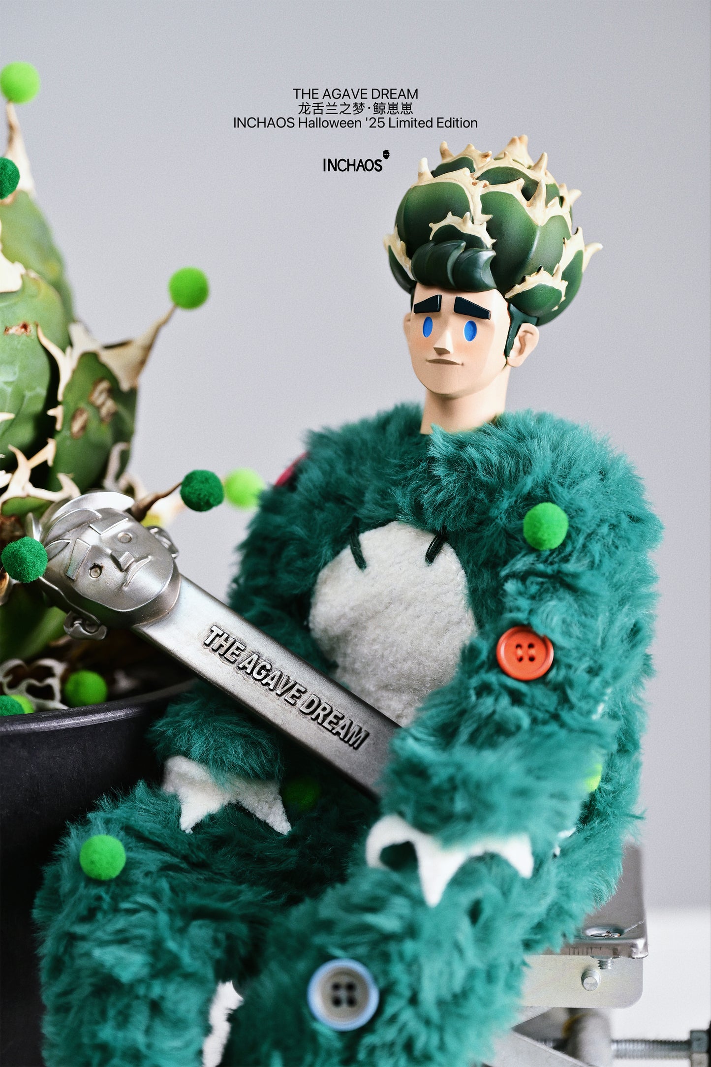 INCHAOS THE AGAVE DREAM BABY WHALE 1/6 SCALE ACTION FIGURE (GREEN) - Image 11