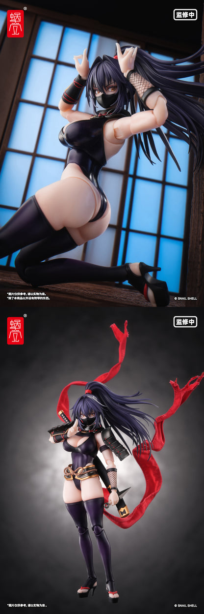 Snail Shell RPGEX-10 Female Ninja Reppu 1/12 Scale Action Figure